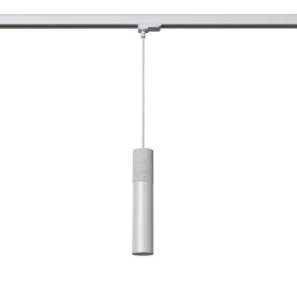 HANGING LAMP 3 PHASE BORGIO WHITE GU10 4000K 7W 530LM image 1