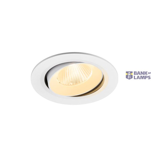 NUMINOS© MOVE L, recessed CL 3000K, 40ø, IP20, round, wh image 1