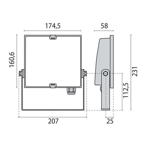 GUELL ZERO/A/W15W 4000K 80 BLACK image 8