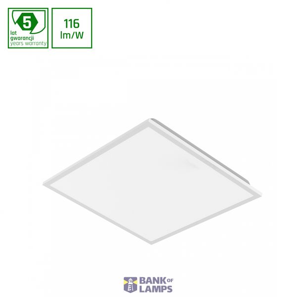 ALGINE PANEL BACKLIGHT 40W NW 230V 120ST IP40 600X600X32 WHITE, FLUSH MOUNTING, SUSPENDED IN FRAME, 5Y image 1