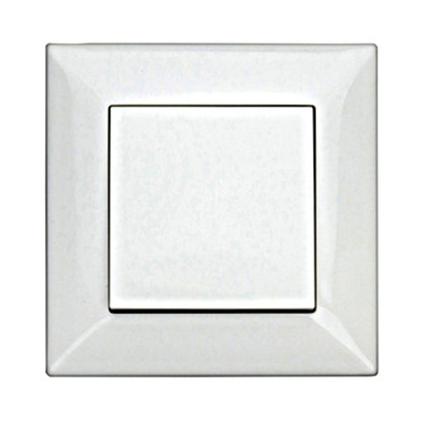 Two-way switch, complete, cage clamps, white image 1