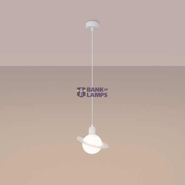Pendant lamp HYPERION 1 white image 10