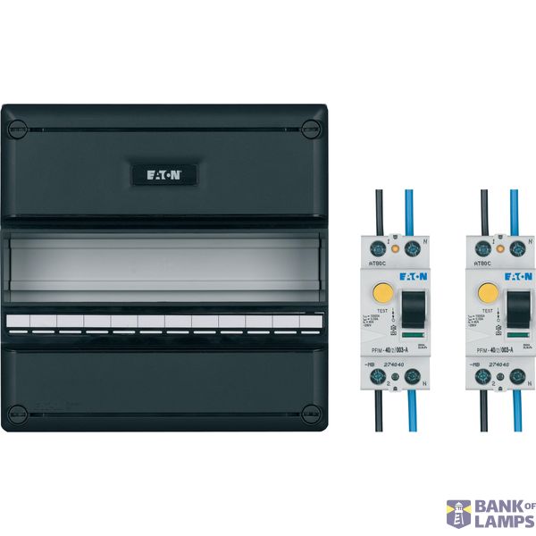 Systeem 55 consumer unit + 2x RCD 2-pole 40A, 30mA, A image 13