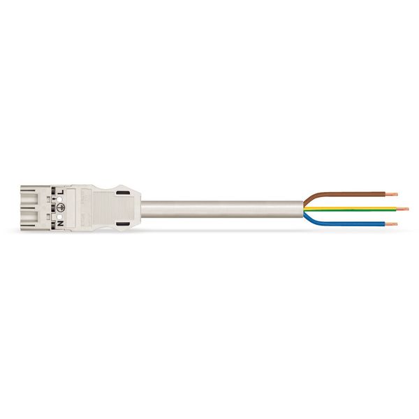 pre-assembled adapter cable Eca Socket/SCHUKO plug black image 1