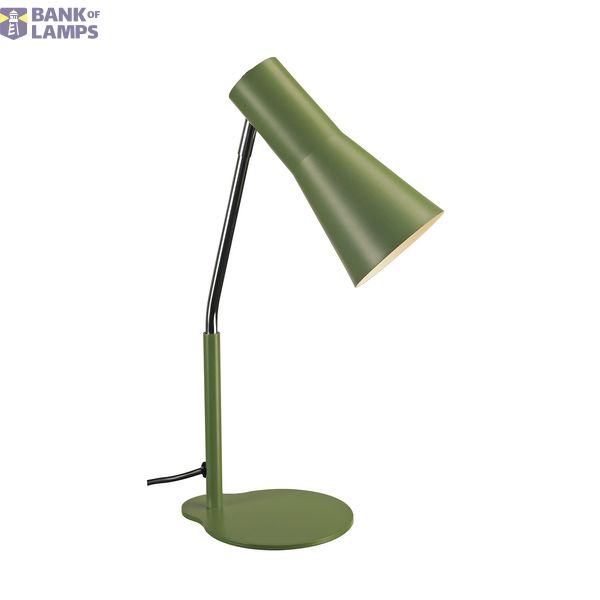 PHELIA table lamp, fern-green, aluminium/steel, GU10 image 1