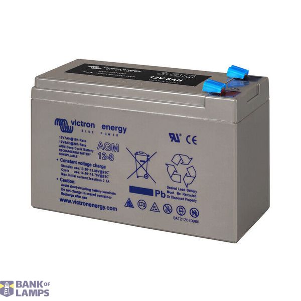 Victron Energy Akumulators 12V/8Ah AGM Deep Cycle Batt. image 1
