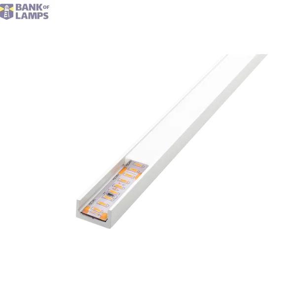 STRIPLINE PROFIL PINTA KULMAKAPPALE SLIM 1,8m VALKOIN IN/OUT image 1