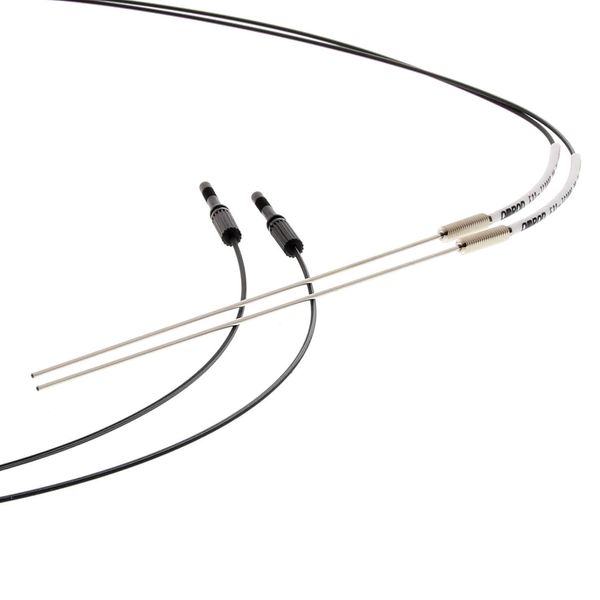 Fiber optic sensor head, through-beam, M34 cylindrical axial with slee E32 2042E image 2