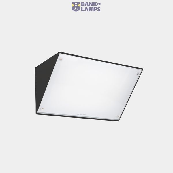 Wall fixture IP65 Curie Small E27 15W Black image 1