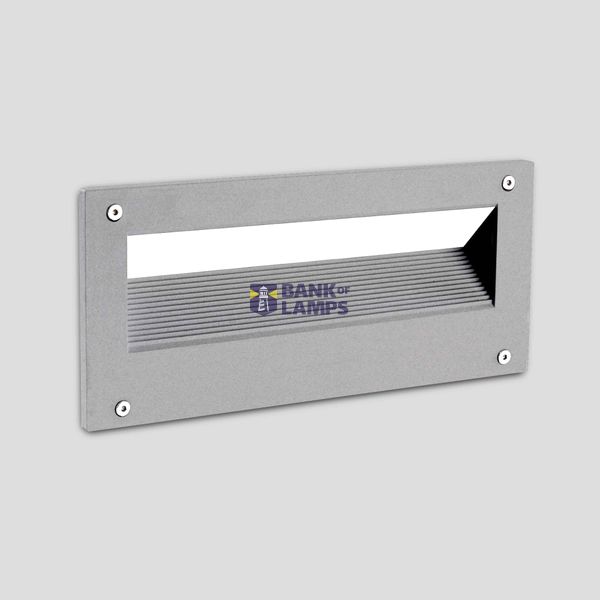 Recessed wall lighting IP66 Micenas LED Rectangular LED 5.5W 3000K Grey 128lm image 1