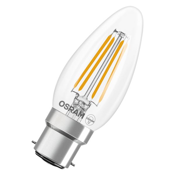 LEDSCLB40 3,4W/827 230V FIL B22DFS1OSRAM image 1