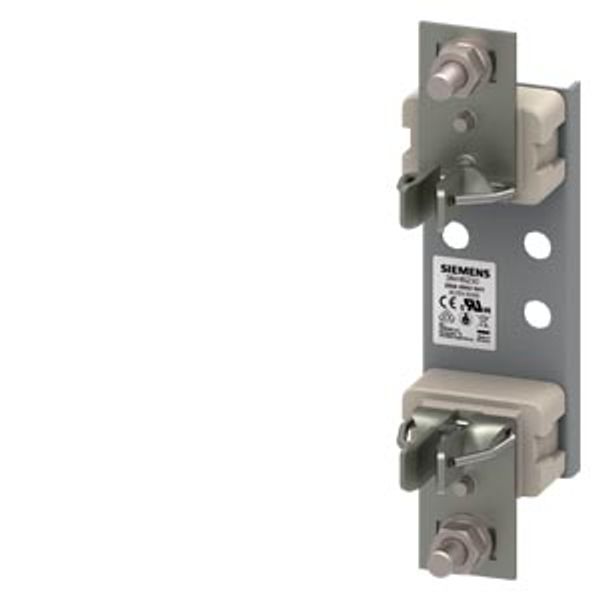 HRC fuse base ceramic Sz.1 1P flat image 1