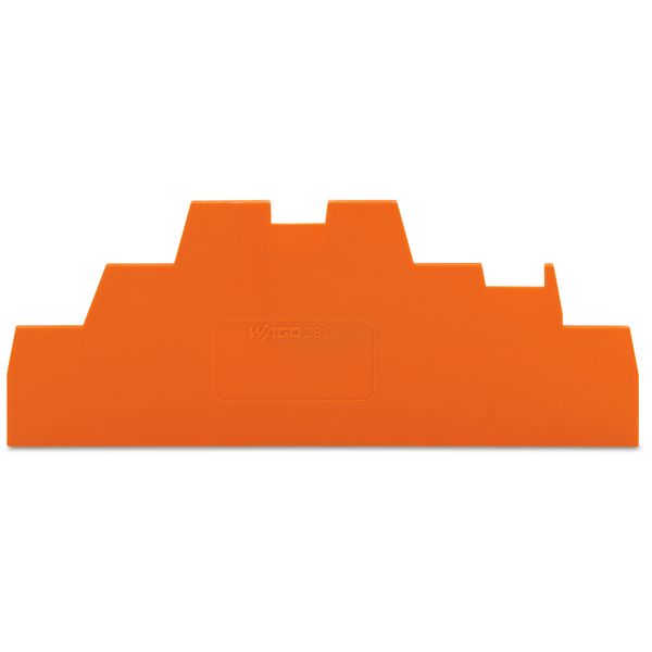Intermediate plate 1.1 mm thick orange image 1