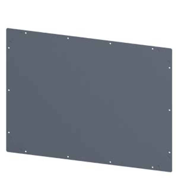 SIVACON, roof, closed, IP55, W: 800 mm, D: 600 mm, zinc-plated image 2