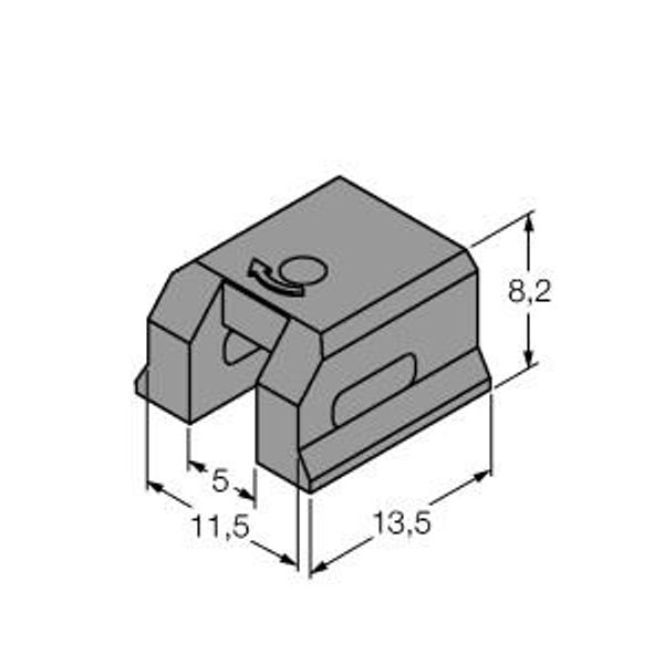 Mounting Accessories Mounting Bracket   KLDT-UNT4 image 1