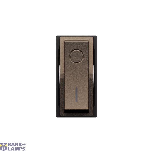 L.NOW - 1WAY SWITCH 2P 16AX 1M BRONZE image 1