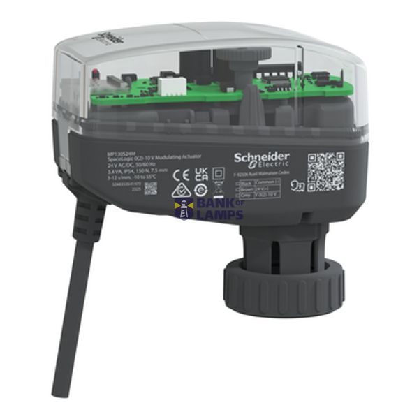 SpaceLogic MP130S PIBCV Modulating Actuator, Non-Spring Return, 24V AC image 2