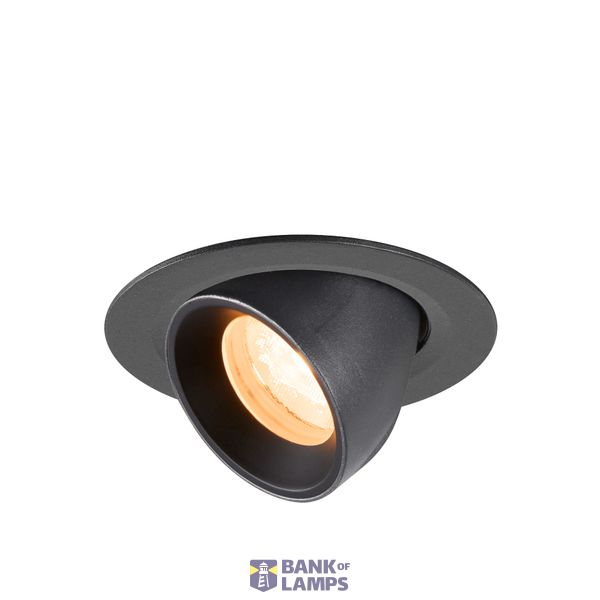 NUMINOS© GIMBLE XS, recessed CL 2700K, 40ø, IP20, round bl image 1