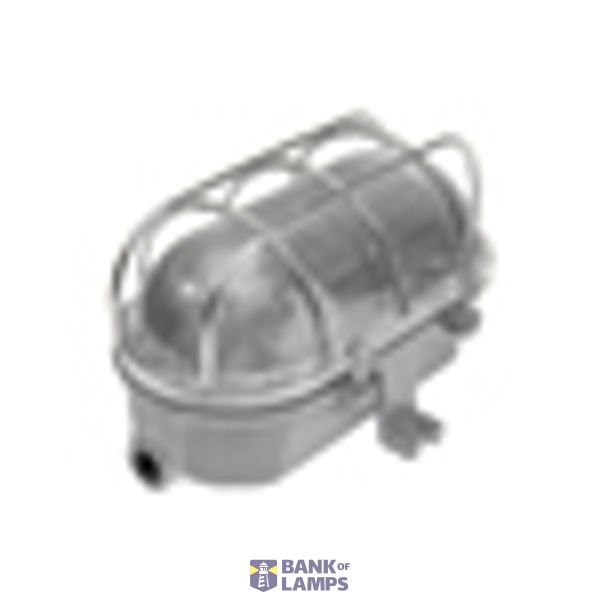 OVAL-XXL, E27, 25W, grey-cast iron, cover transparent-glass, IP54, steel cage image 1