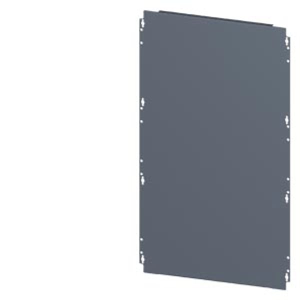 SIVACON, mounting plate, Quick assembly with screws, H: 1000 mm, W: 600 mm, zinc-plated The image 1