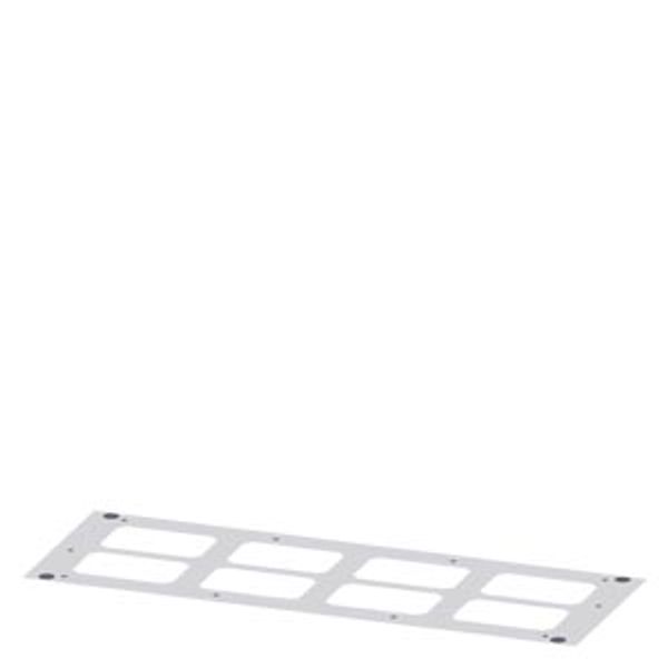 Roof plate for module inserts IP30, D: 400mm W: 1100mm image 1