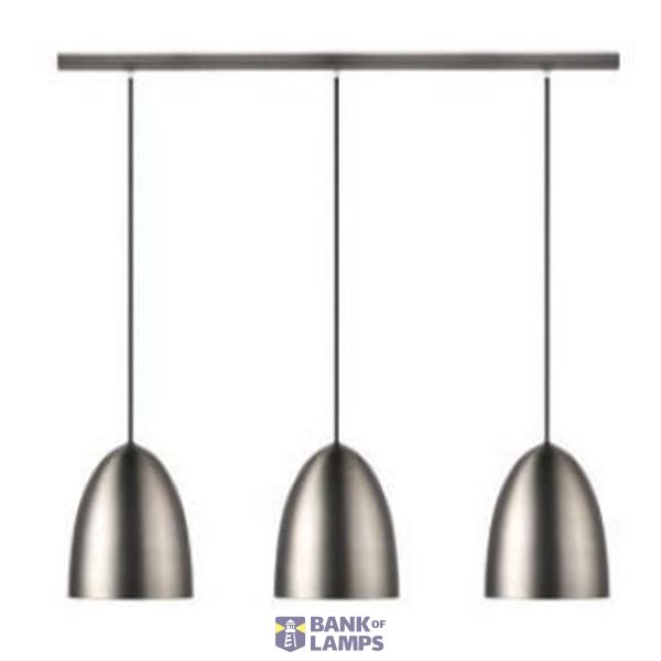 Nexus 20 | Pendant | Brushed steel image 1