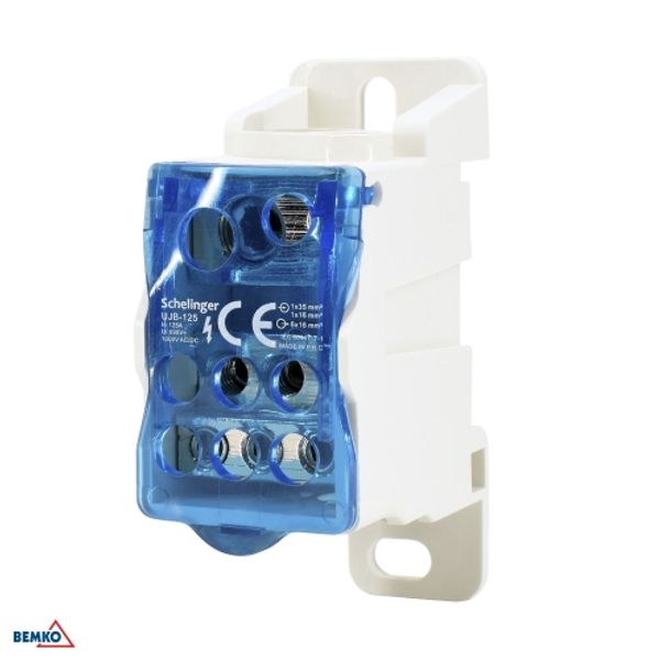 MODULAR DISTRIBUTION BLOCK 8 (IN 10-35mm, 4x6-16mm OUT 6x2,5-16mm) image 1