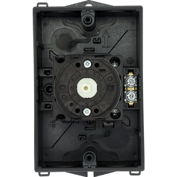 T0-4-11/I1 Multi-speed switches, T0, 20 A, surface mounting, 4 contact unit(s), Contacts: 8, 90 °, maintained, Without 0 (Off) position, 1-2, Design number 11 image 5