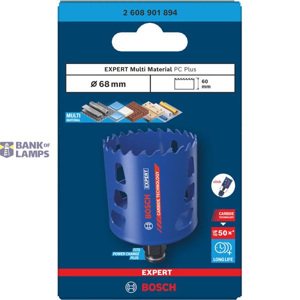 EXPERT Tough Material Hole Saw 68 mm image 3