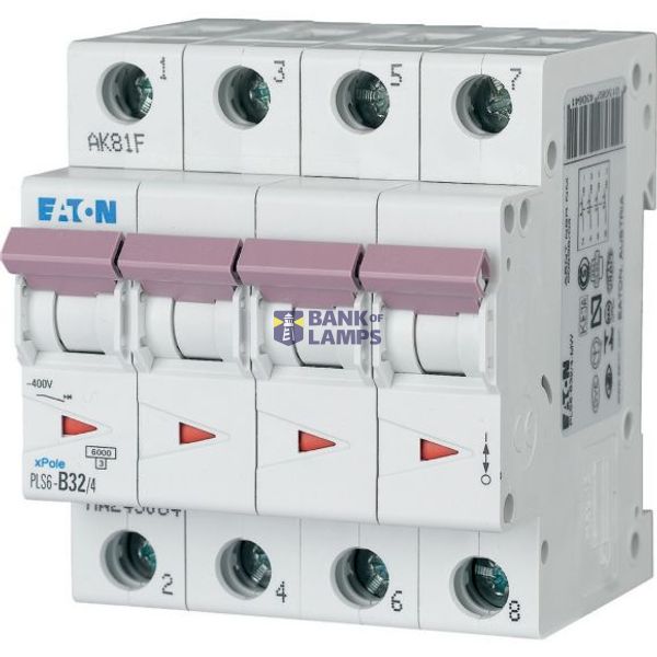 PLS6-C32/4-AU Eaton Moeller series xPole - PLS6/M MCB image 1