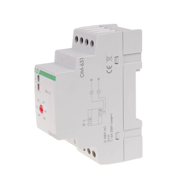 power limiter, DIN rail mounting image 1