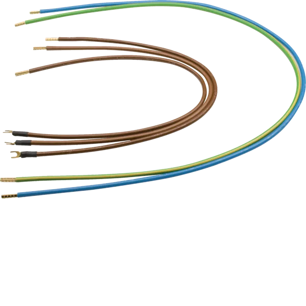 Outgoing wiring harness, univ.Z, 10 mm², 5P., L1,2,3,N, PE=575, 575, 575, 950, 950, H/G image 1