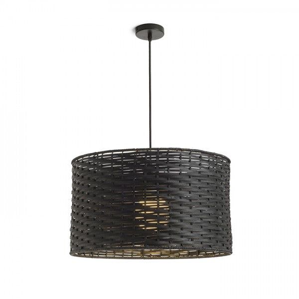 FIATLUX 41/24 pendant black bamboo 230V LED E27 15W image 1