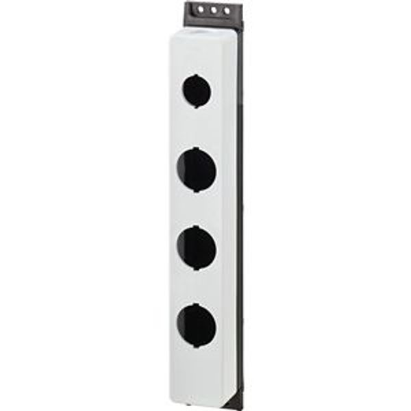 M30-FI4-PV Surface mounting enclosure, Insulated material, With high-grade steel screws, Number of locations 4, 3 x 30.5, 1 x 22.5 image 5