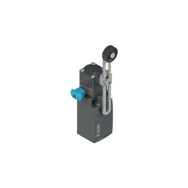 Position switch with adjustable roller lever and reset device image 1