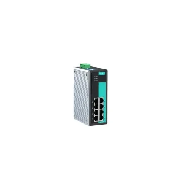 MOXA – EDS-G308 – Unmanaged full Gigabit Ethernet switch with 8 10/100 1000BaseT(X) ports image 1
