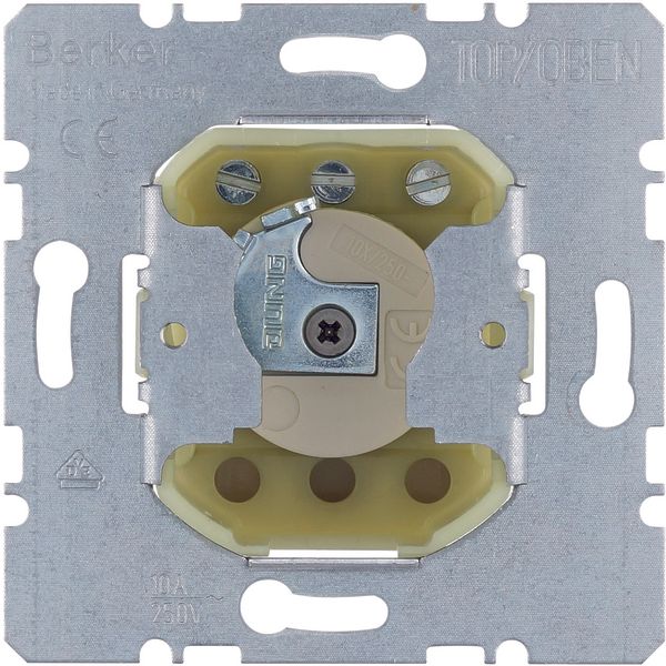 Push-button for blinds 1pole for lock cylinder, blind control image 1