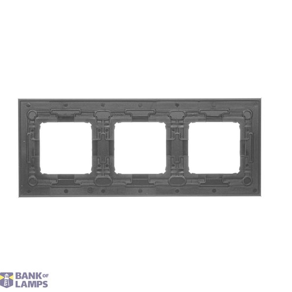 Quadruple loudspeaker socket, module, white matt image 1