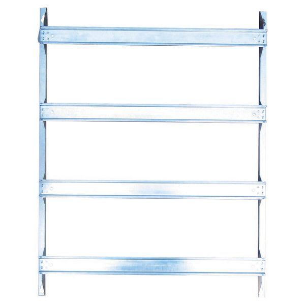 BFZ-DINS-5/165 DIN rail mounting frame for 33 Module Units per row, 5 rows image 3