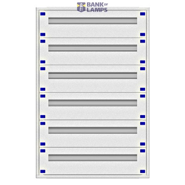 Distribution board insert KVN 40mm, 3-24K, 6-rows image 1