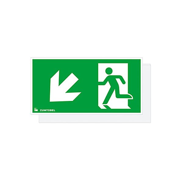 CROSSIGN 110 SP1-E001-DL - Escape sign image 1