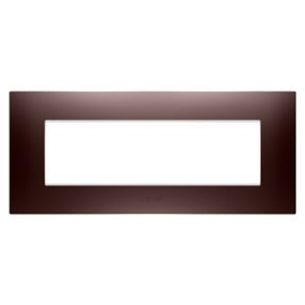 EGO PLATE - IN PAINTED TECHNOPOLYMER - 7 MODULES - COPPER - CHORUSMART image 1