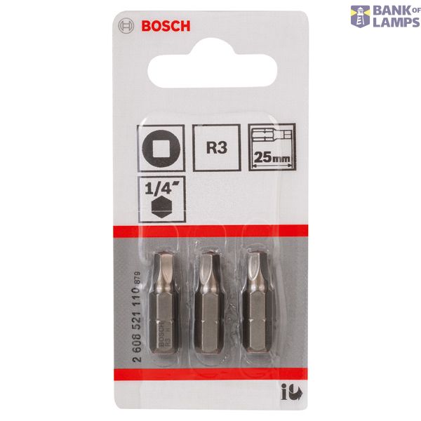 Screwdriver bit Extra Hard R3, 25 mm 3 pcs. image 2