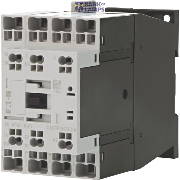 Contactor, 4 pole, AC operation, AC-1: 45 A, 1 N/O, 1 NC, 400 V 50 Hz, image 2