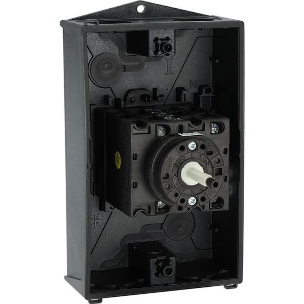 T3-4-15700/I2/SVB Main switch, T3, 32 A, surface mounting, 4 contact unit(s), 6 pole, 2 N/O, Emergency switching off function, With red rotary handle and yellow locking image 13