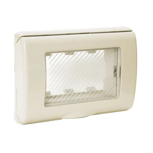 IP55 FR.PLATE+SOFT COVER 3M.BLANC image 1