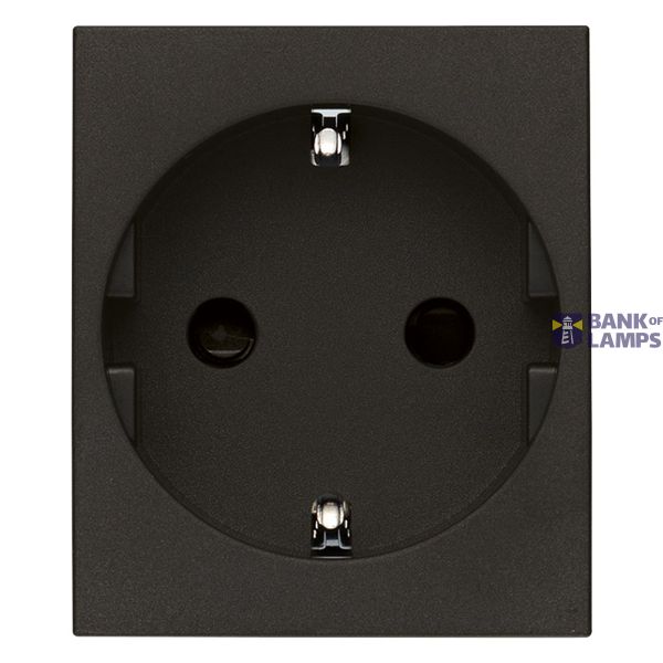 2P+E 16A DE SICURY quick wir.socket outl image 1