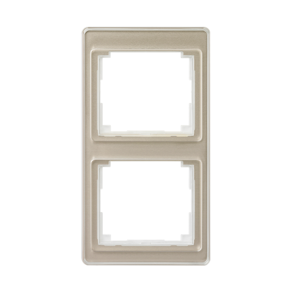cover frame SL500 gold bronze 2-vdg. translation image 2