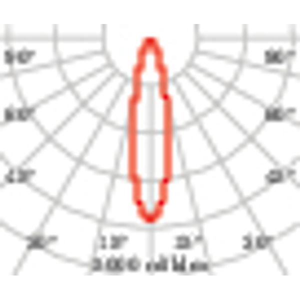 EB432 LED (112mm) 14W 830 MED. BLACK image 5