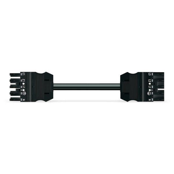 pre-assembled interconnecting cable B2ca Socket/plug light green image 1
